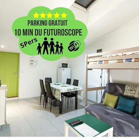 Entier Meuble A Beaumont Proche Futuroscope Et Poitiers Technopole Apartment *