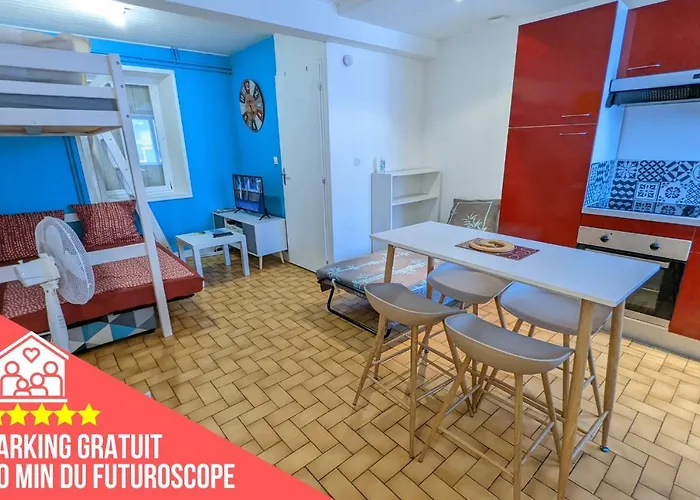 Entier Meublé à Proche Futuroscope Et Poitiers Technopole Apartamento