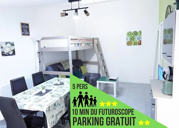 Entier Meublé à Proche Futuroscope Et Poitiers Technopole *